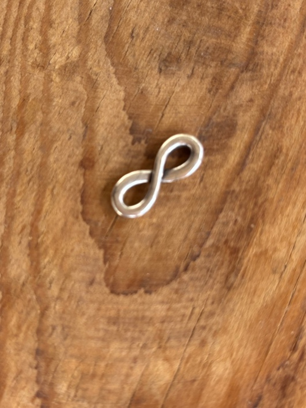 James Avery Sterling Infinity Charm in Silver
